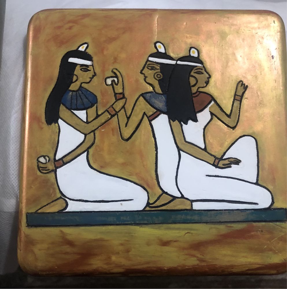 Vand colectie tablouri Egipt-schimb
