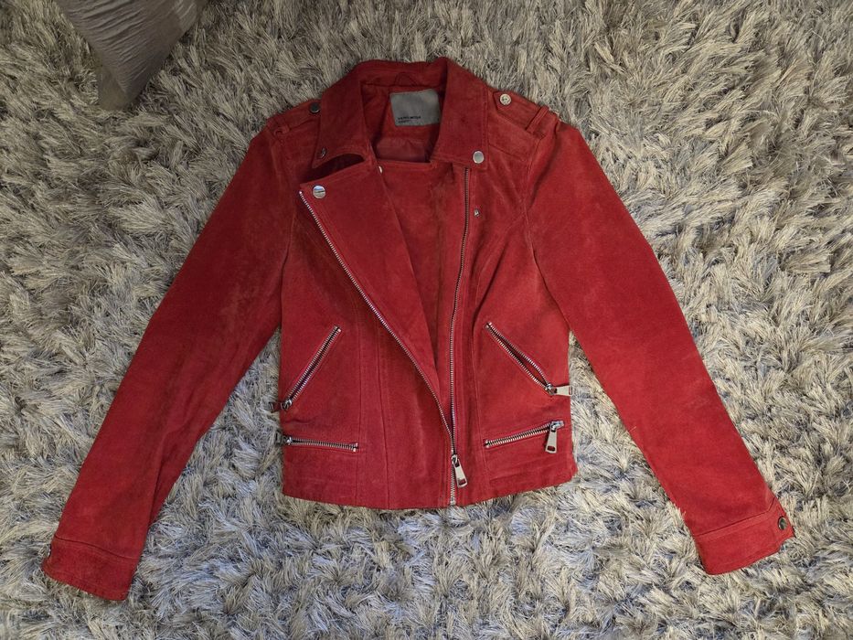 Geaca din piele întoarsă Vero Moda