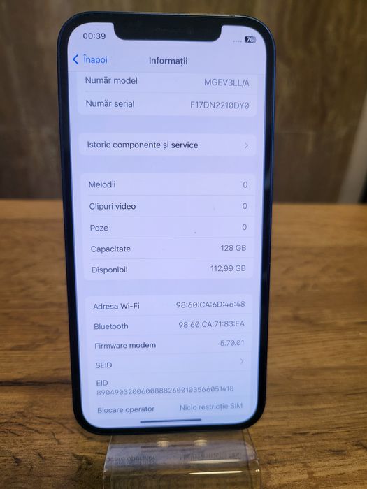 Iphone 12 128 GB garanție BVX AMANET Timișoara