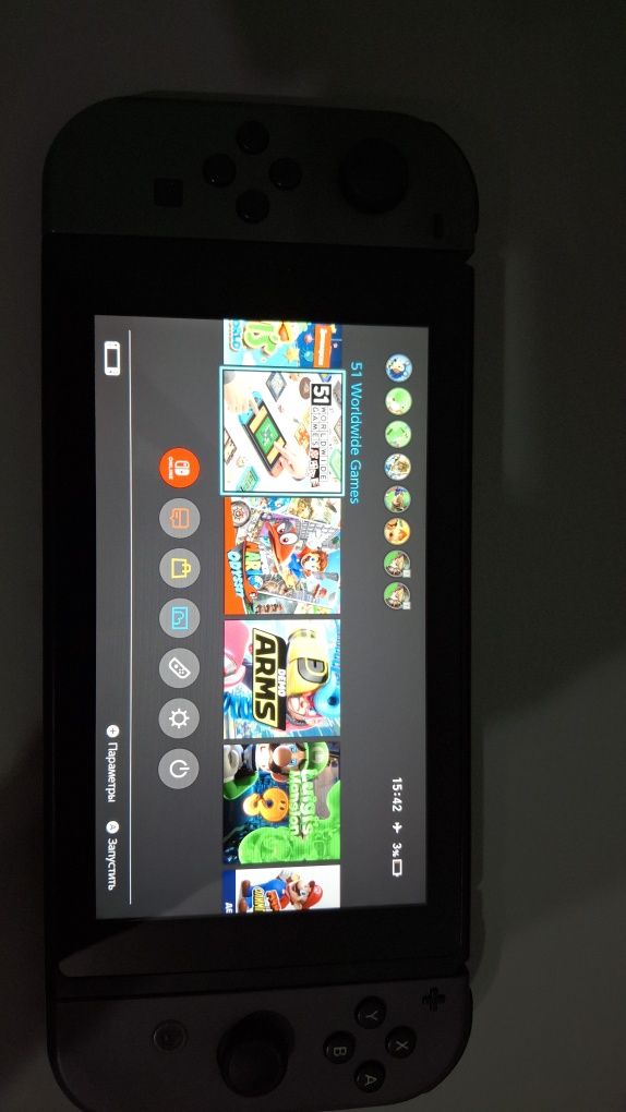 Nintendo Switch с играми на аккаунте