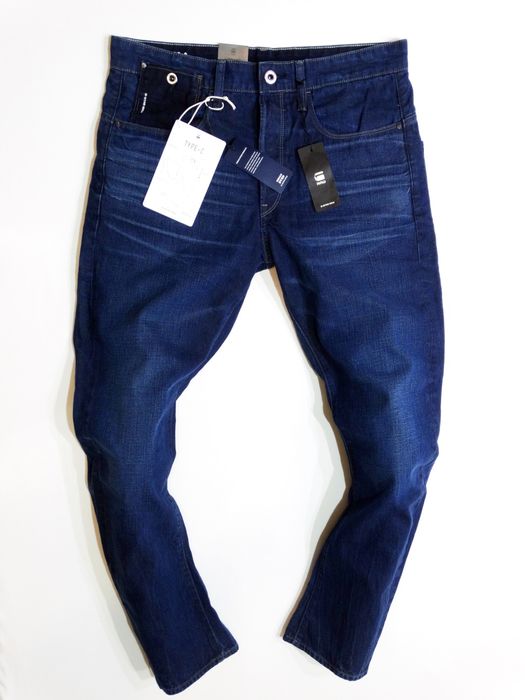 Нови G-Star Type C NW 3D Straight Tapered 2.0 Мъжки Дънки W32 L32
