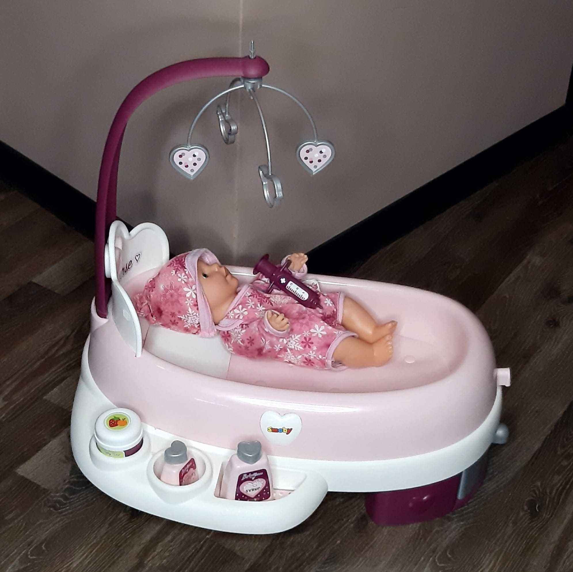 Интерактивен комплект Smoby Baby Nurse + кукла и аксесоари