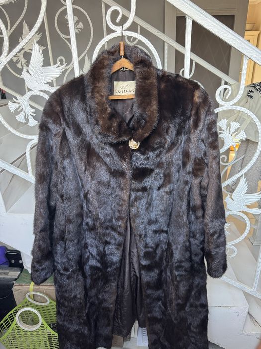 Норковая шуба 58 размер