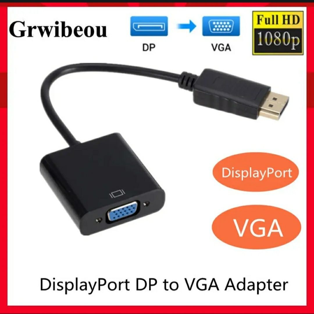 Переходник дисплей порт на VGA