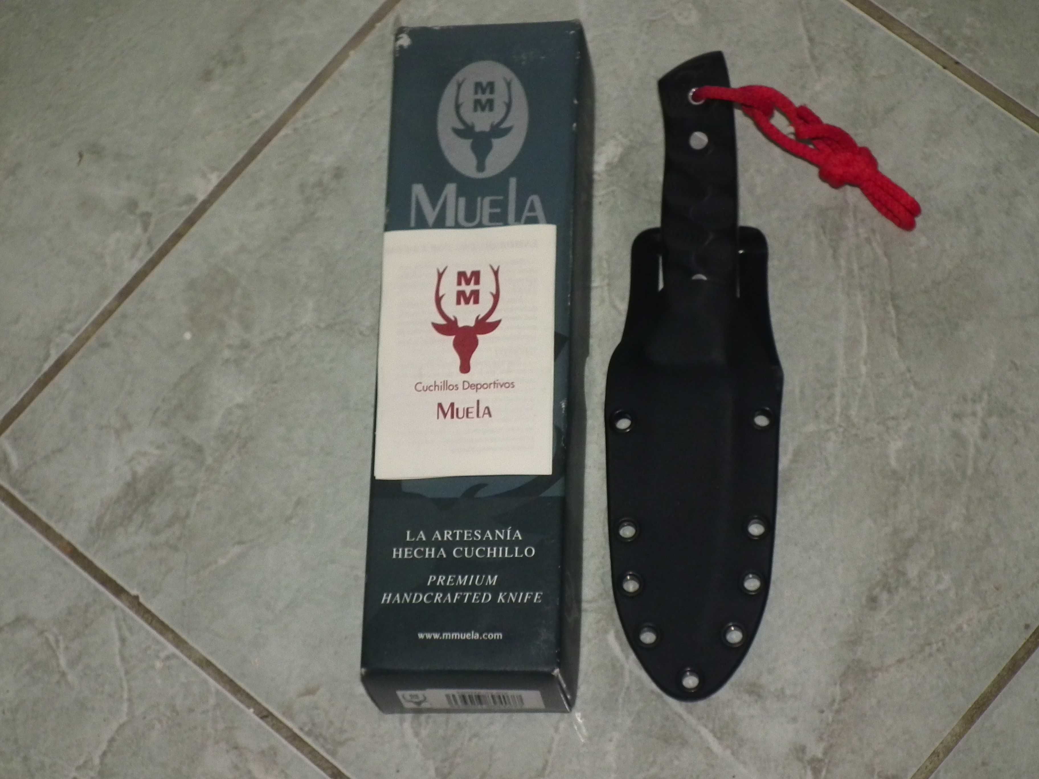 Cutit vánátoare neutilizat Muela Kodiak - SV.M/K cutie + toc kydex