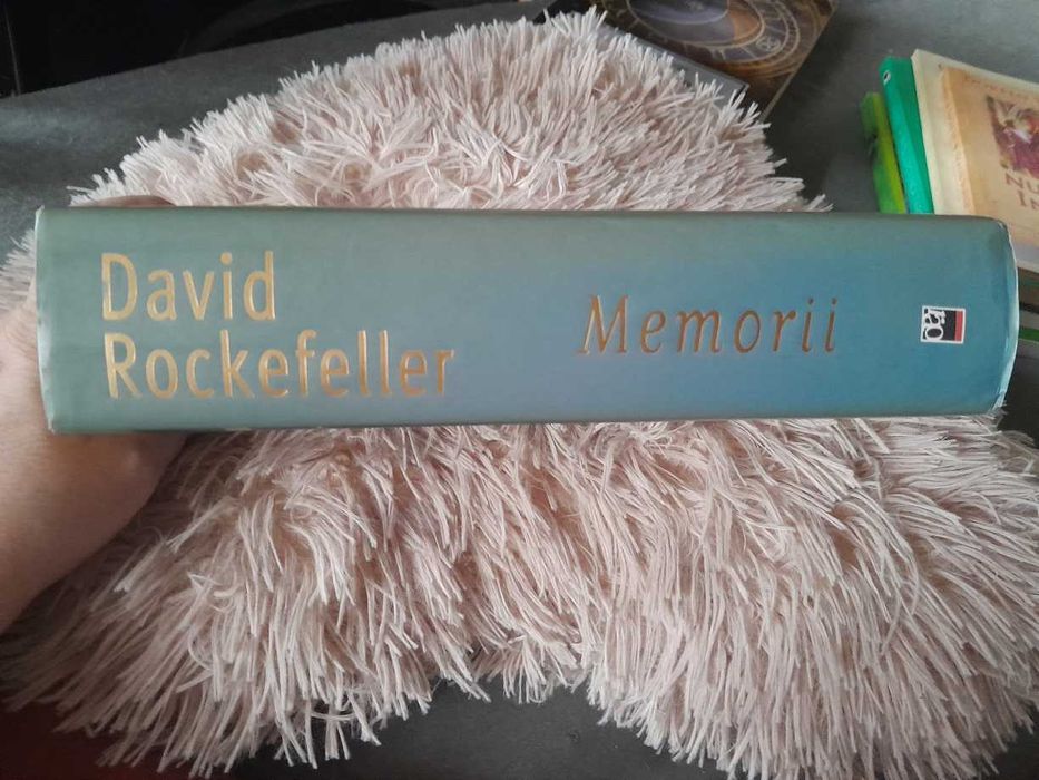RARA, DAVID ROCKEFELLER - MEMORII (cartonate+supracoperta,698 pagini)