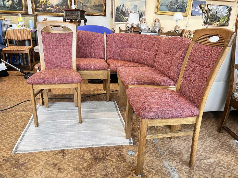 Красив ъглов диван за кухня