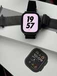 apple watch uktra 2  black titanium milanese 2025)