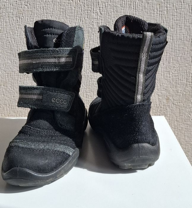 Ботуши Ecco зимни обувки черни 29 номер