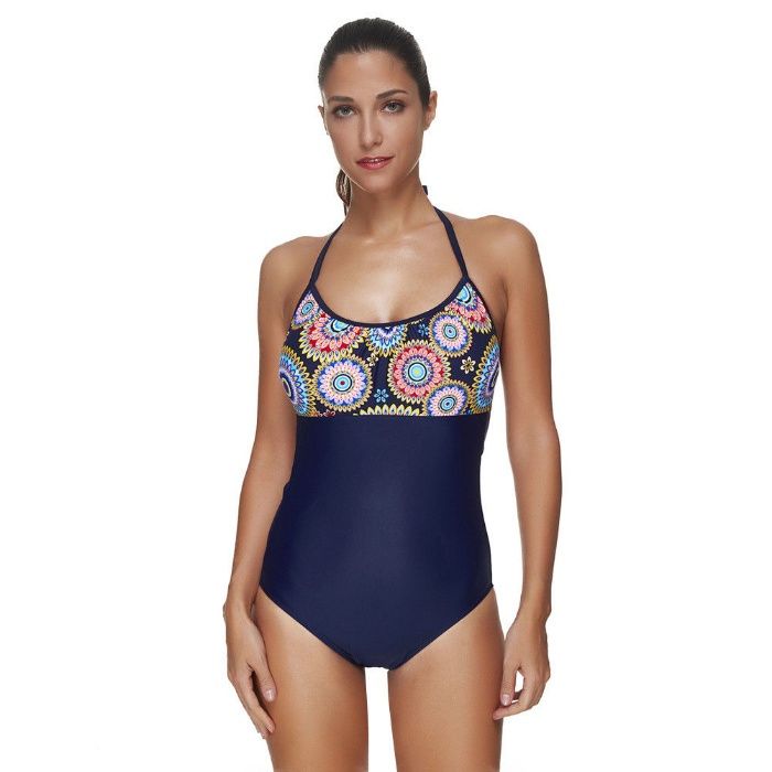 Costum de baie intreg monokini imprimeu mandala