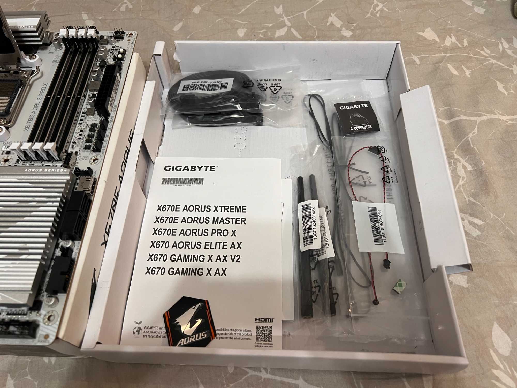 Gigabyte X670E Aorus Pro X