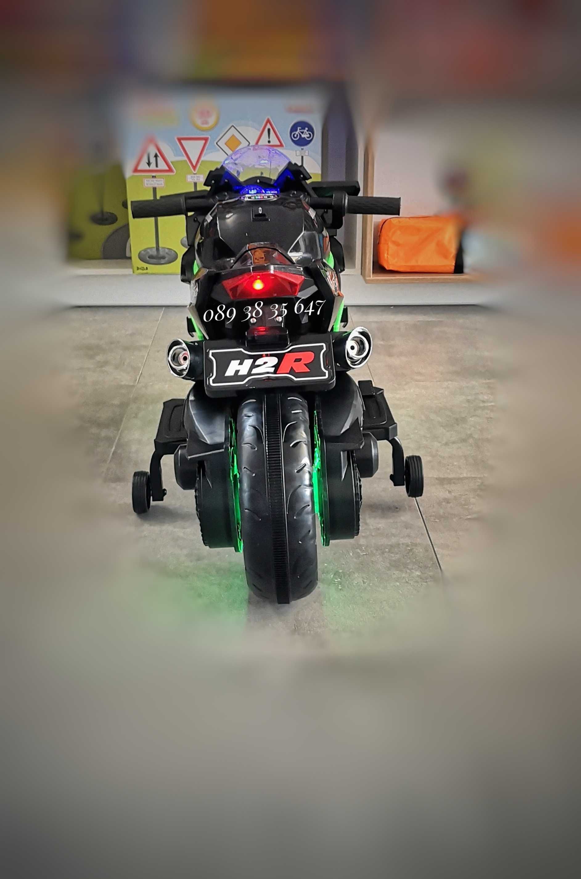 ТОП ЦЕНА!НОВО!Акумулаторен мотор Ninja DUO BLACK с 12V батерия,USB,LED