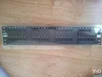 Patch Panel 48 porturi, cat5, rack 19'', 2U - Amp Netconnect