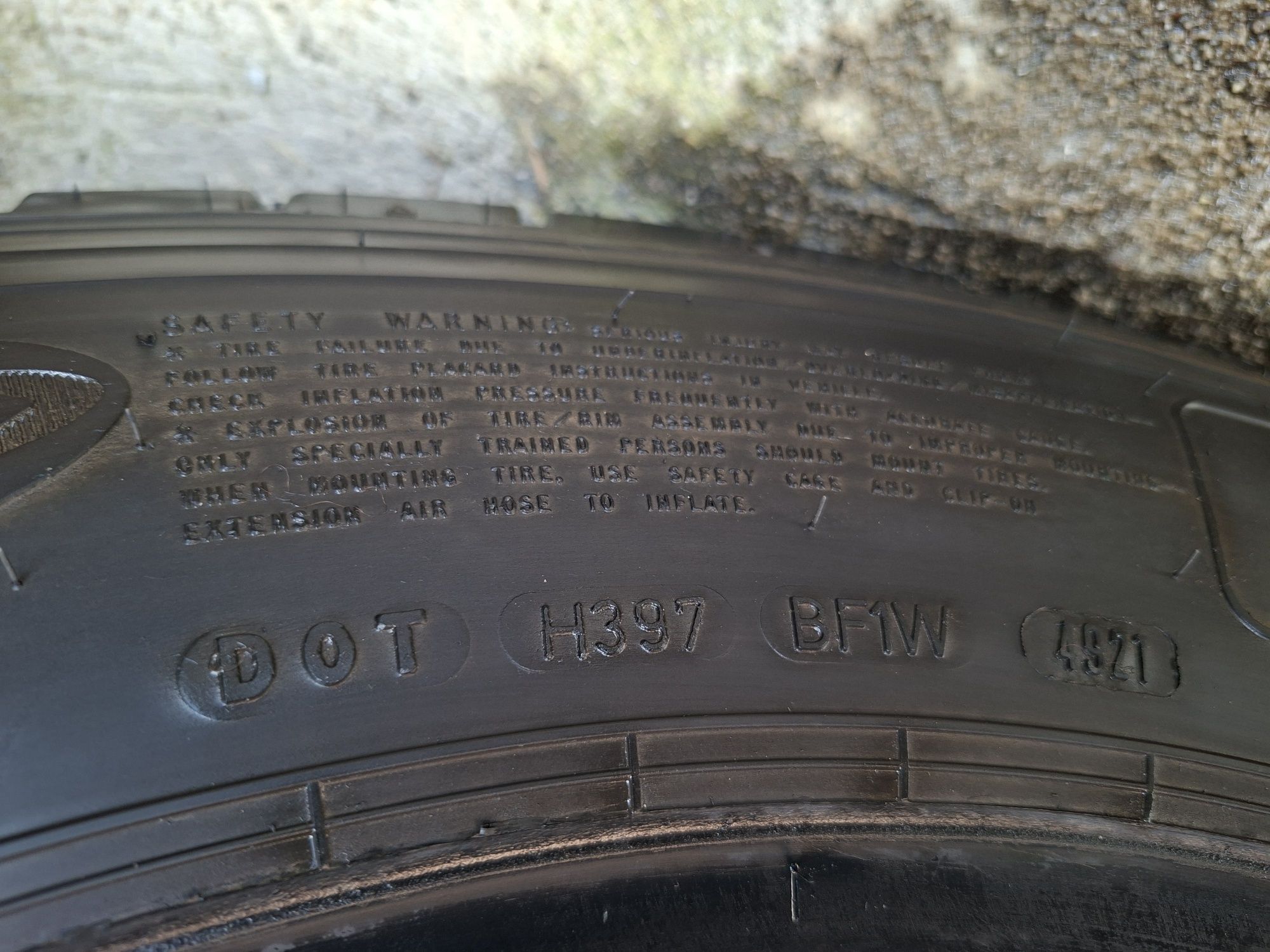 4 броя 215 75 17.5  Goodyear