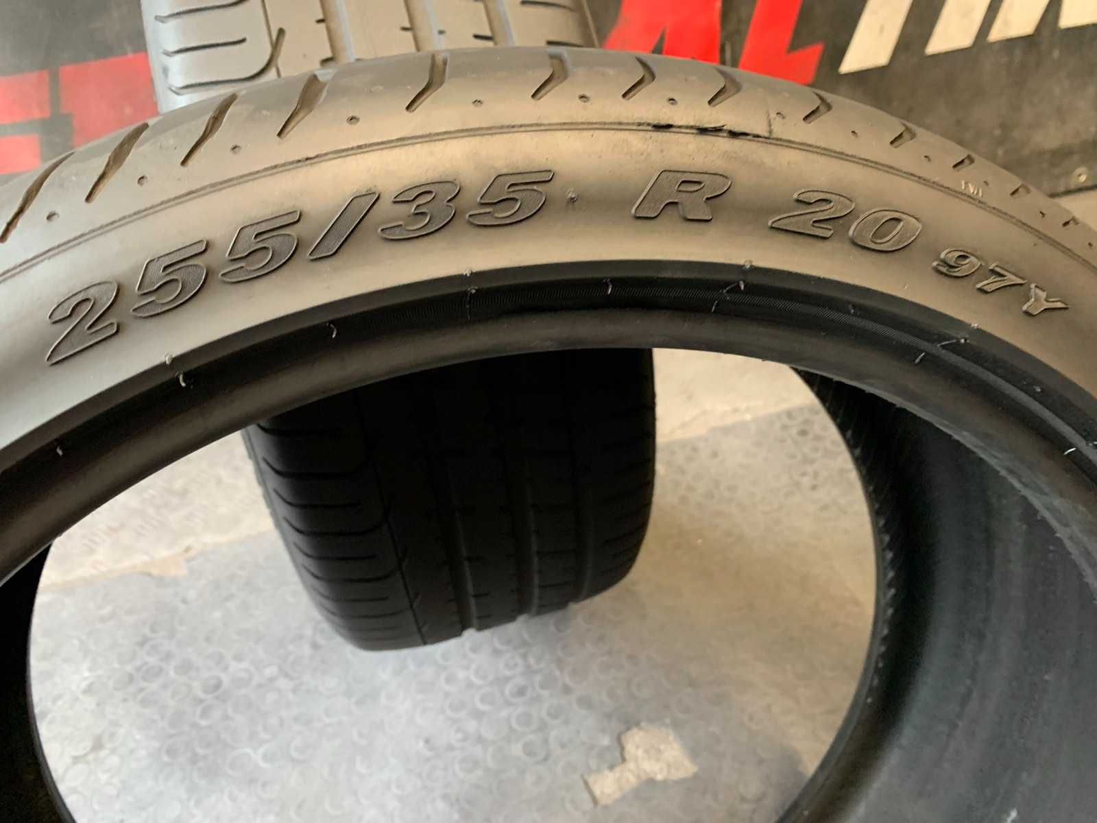 255 35 20 летни гуми PIRELLI P ZERO, 2 броя