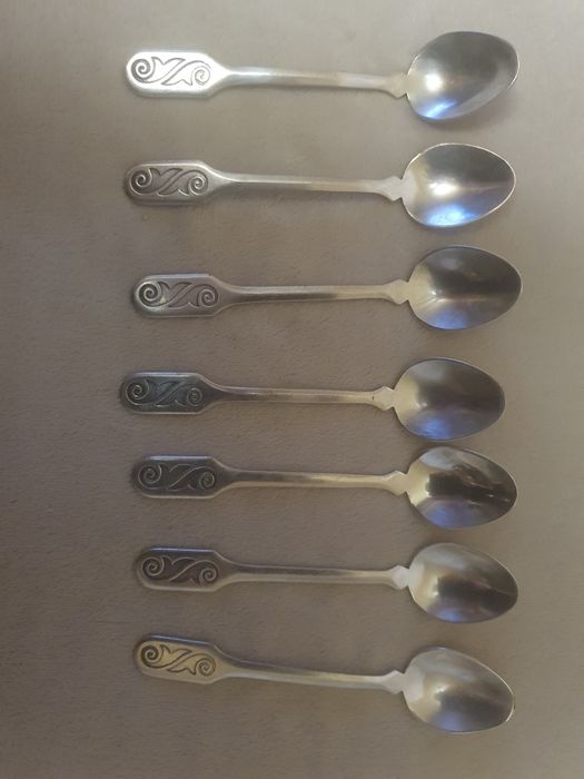 Чайные ложки мельхиоровые