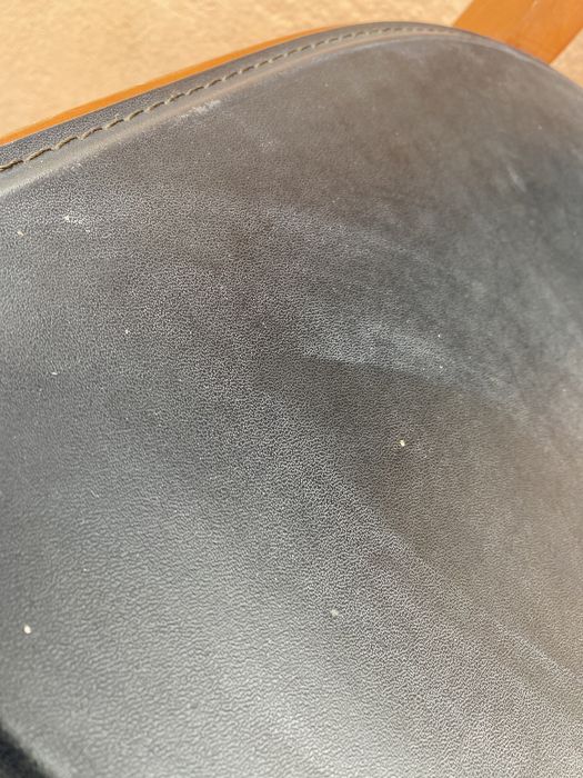 Дизайнерски стол от дания Естествена кожа