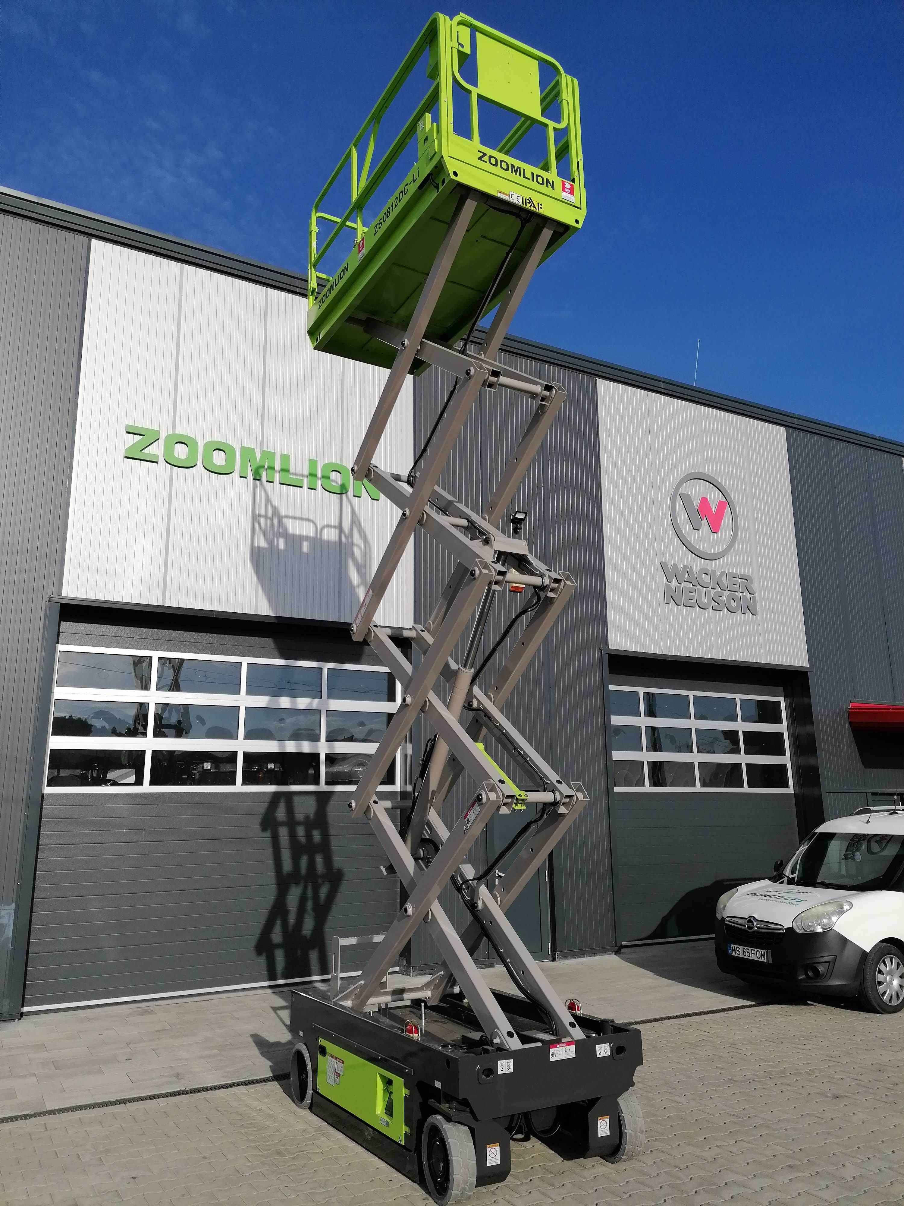 Nacela electrica tip foarfeca,Noua ZOOMLION ZS0812DC-Li