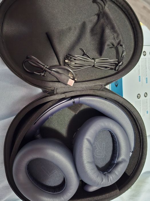 Casti Wireless Bluetooth Over-Ear Anker Soundcore Life Q30, Hybrid Act