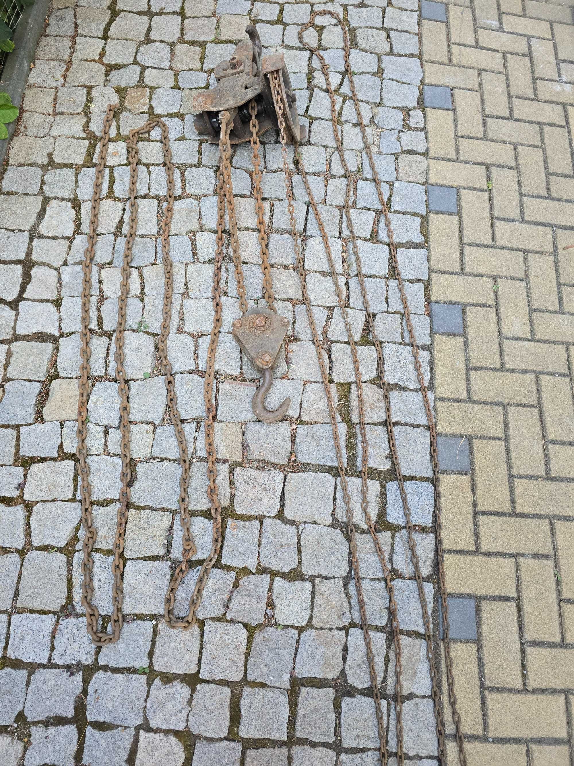 Ръчна верижна лебедка