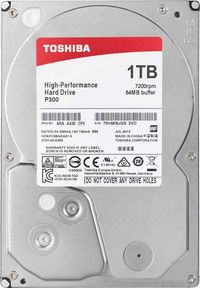 Жёсткий диск, Toshiba, HDWD110UZSVA, HDD 1TB, SATA 6Gb/s, 3,5"