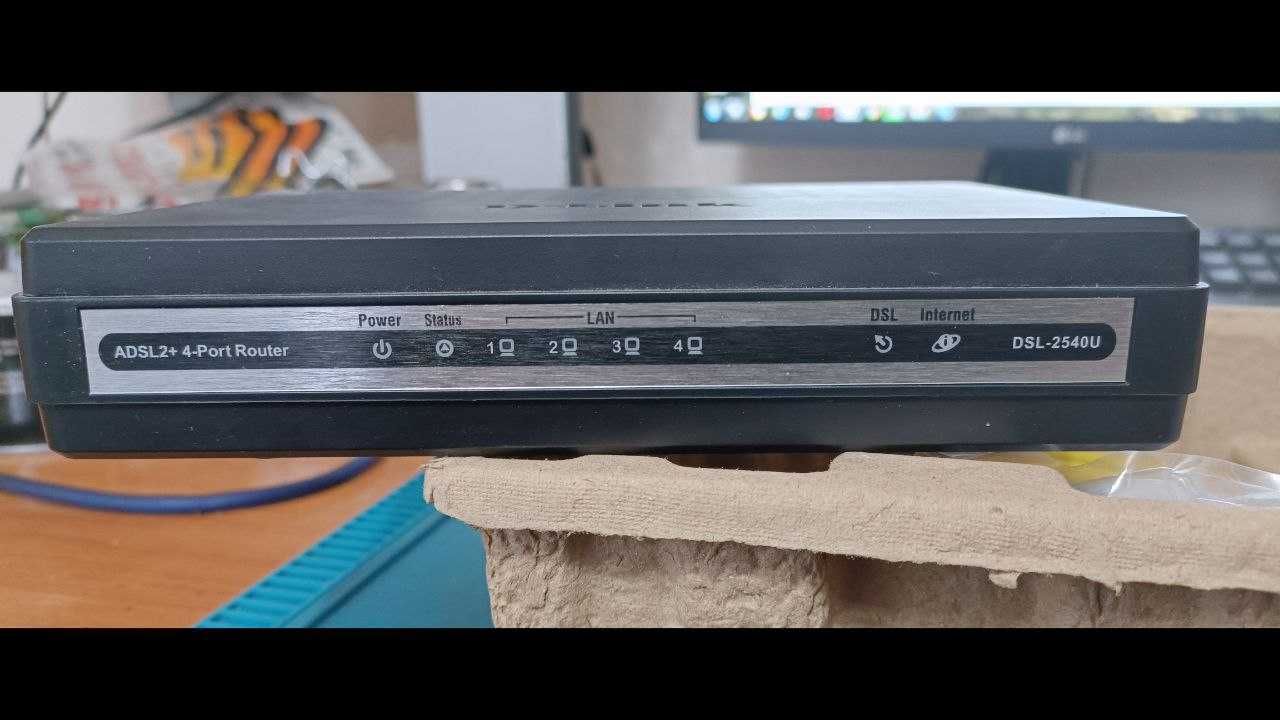 ADSL/Ethernet-маршрутизатор DSL-2540U