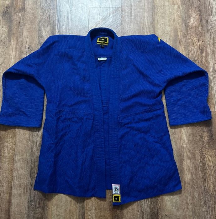 Кимоно для дзюдо Mizuno синий