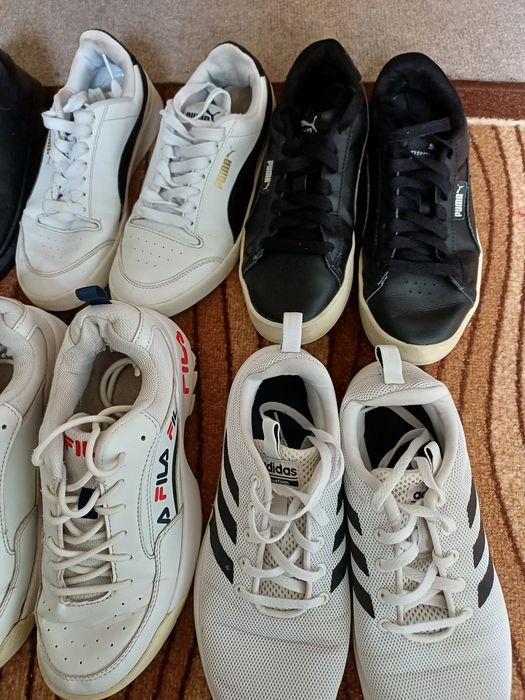 Дамски обувки Puma, Fila, Adidas