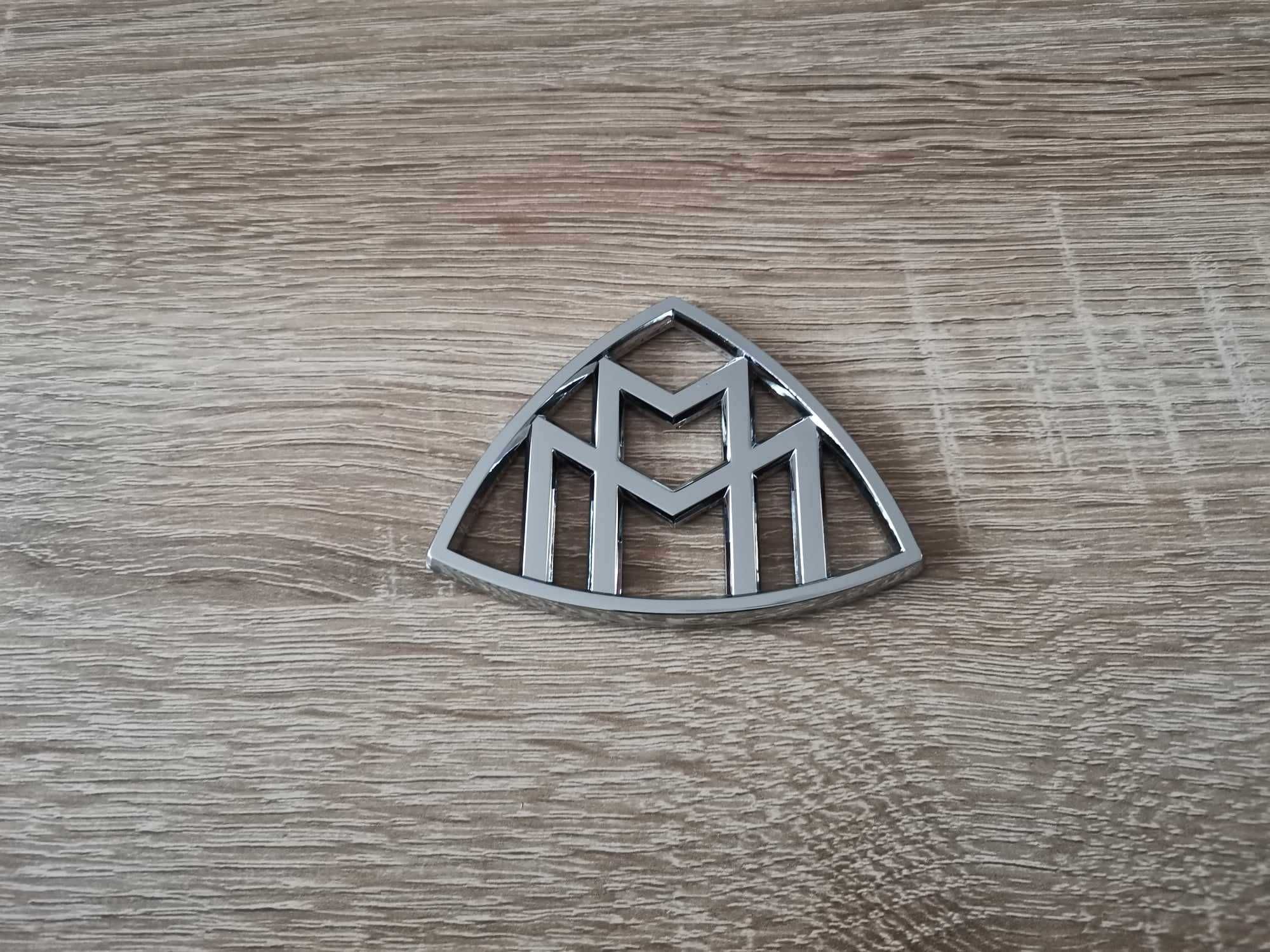 Майбах Maybach сребриста странична емблема