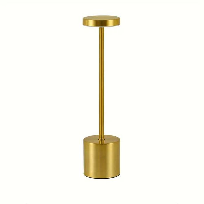 Настольная лампа с сенсорным управлением цвет золото