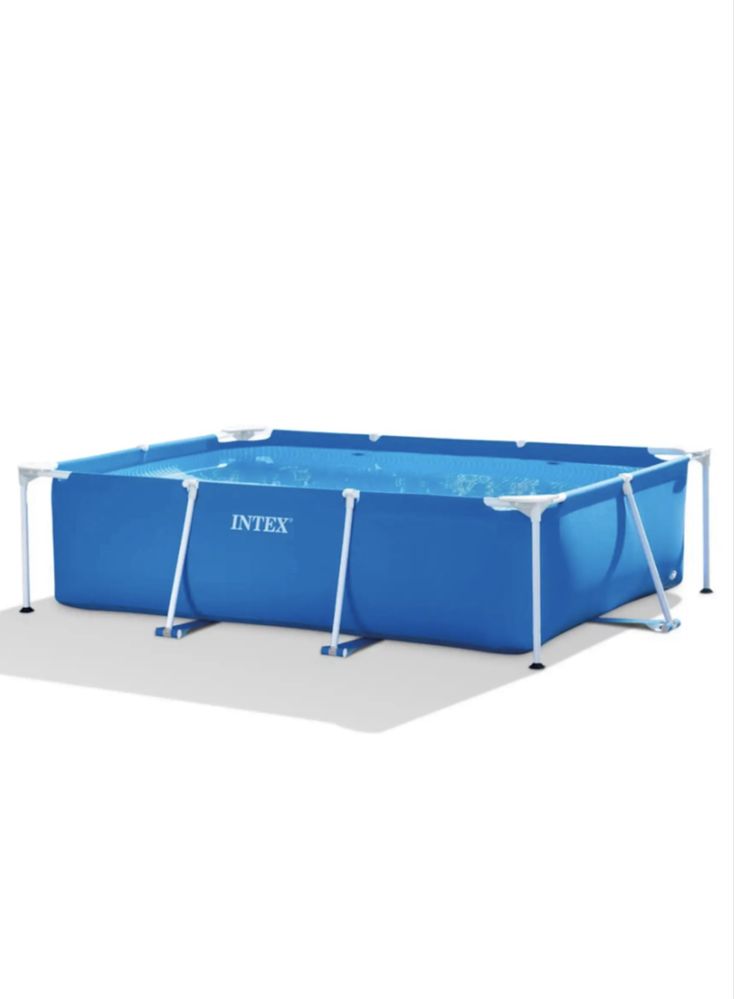 Piscina rectangulara cu cadru metalic 220x150x60