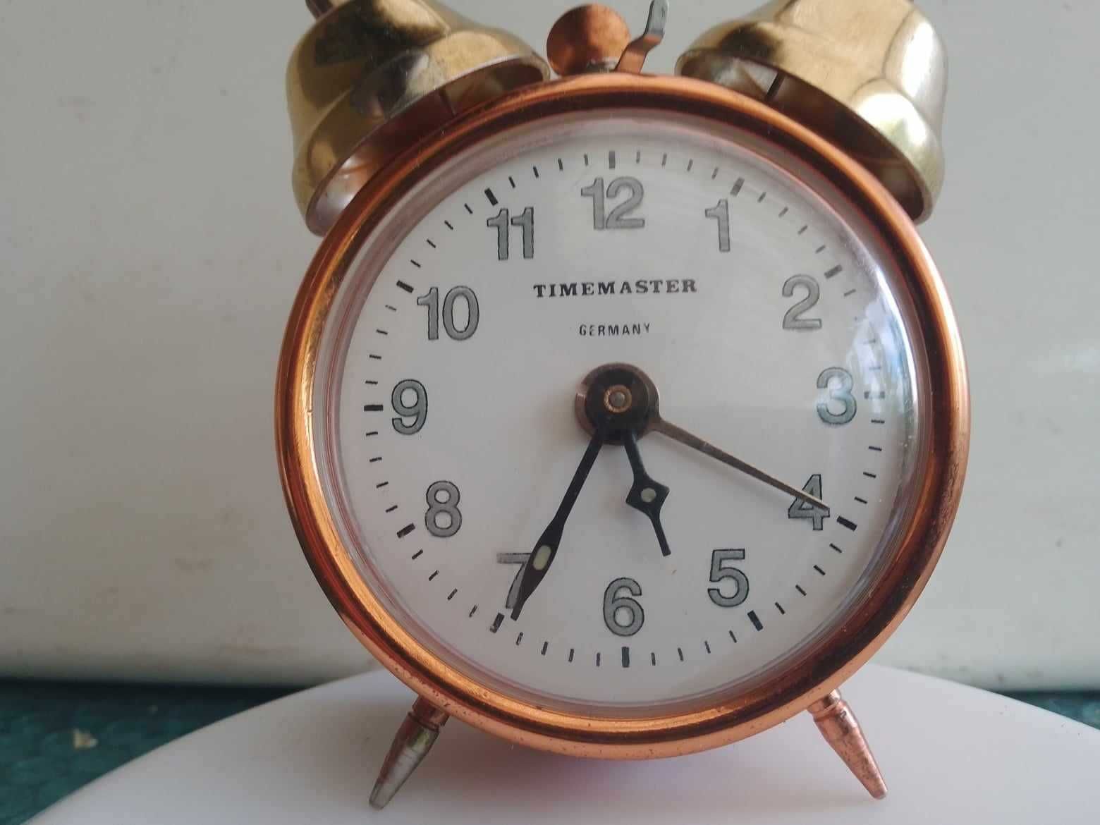 Ceas desteptator de masa - mecanic Timemaster - Germany .