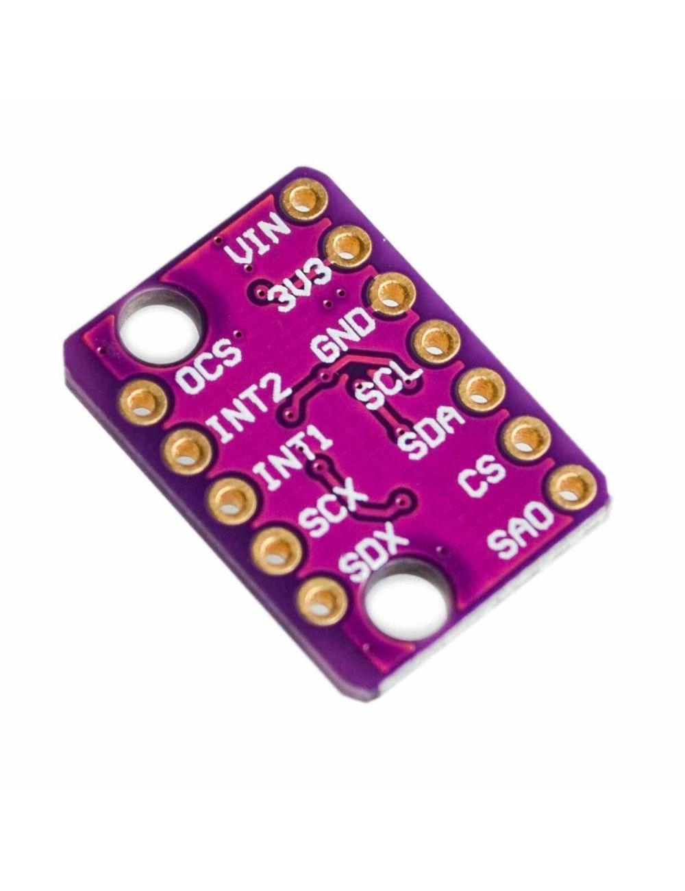 Акселерометър и жироскоп 6-осен GY-BMI160 I2C 3V-5V
