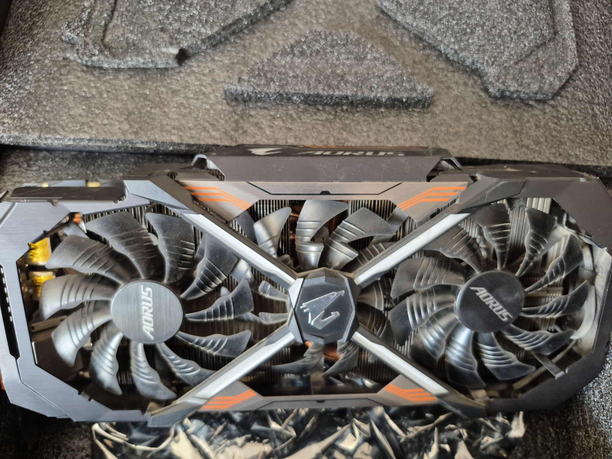 Видеокарта PCI-E Gigabyte GeForce GTX 1080 AORUS 8192MB 256bit GDDR5X
