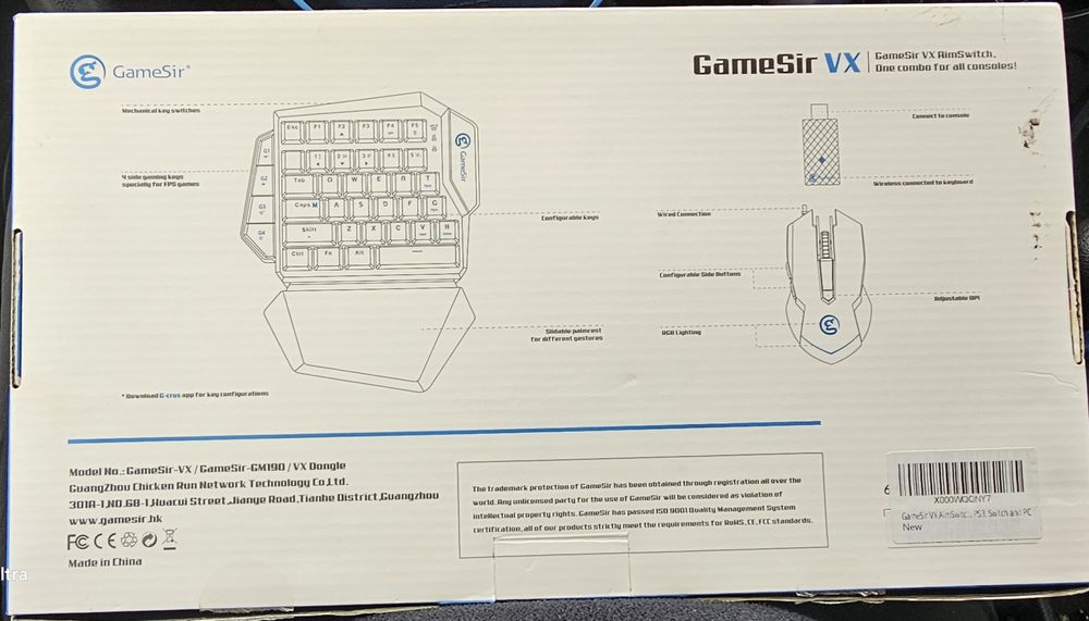 Kit gaming GameSir VX