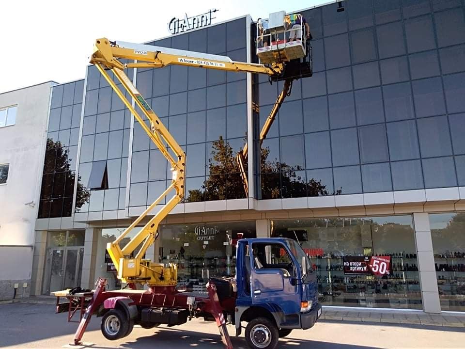 Услуги с автовишка 18 метра в Пловдив