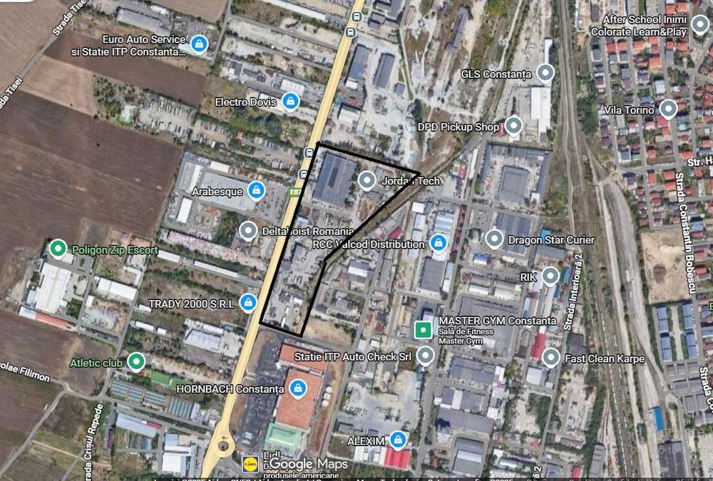 Închiriere platformă betonată – 2.000 mp până la 10.000 mp