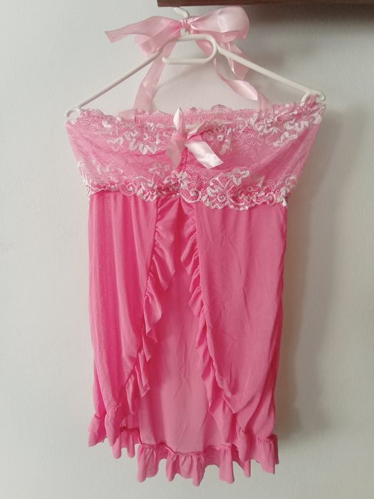 Lenjerie sexy roz set