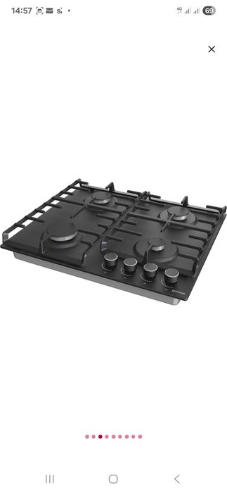 Plita incorporabila GORENJE G642AB, Gaz, 4 arzatoare, negru