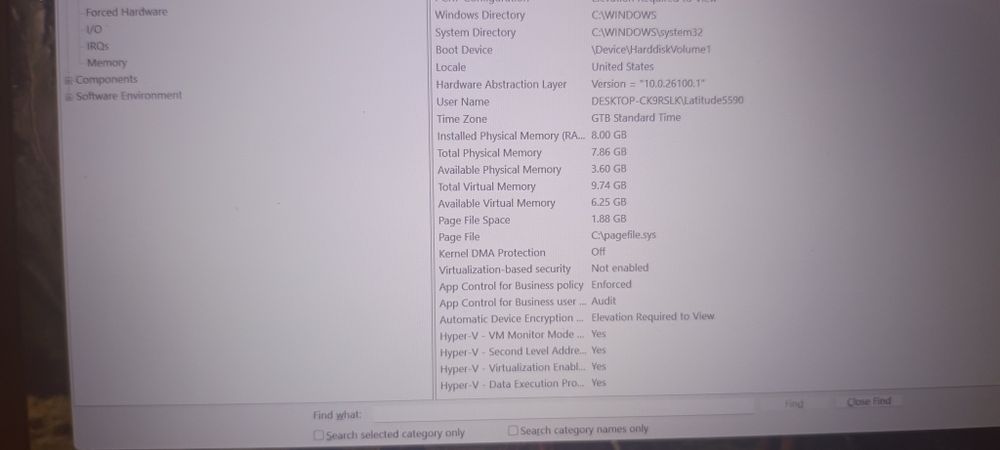 Laptop dell latitude 5590