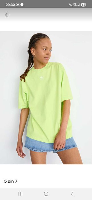 Tricou dama Adidas nou xs oversized