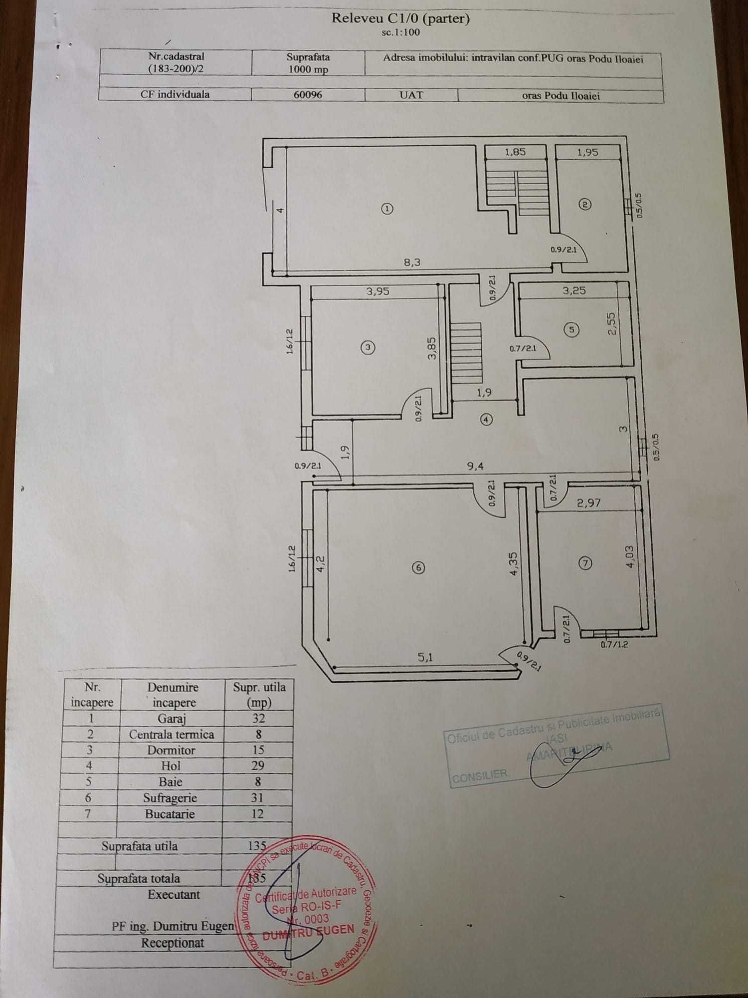 Casa cu etaj in Podu Iloaiei