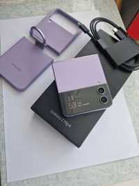 Samsung Galaxy Z Flip 4 Purple cutie + husa originala