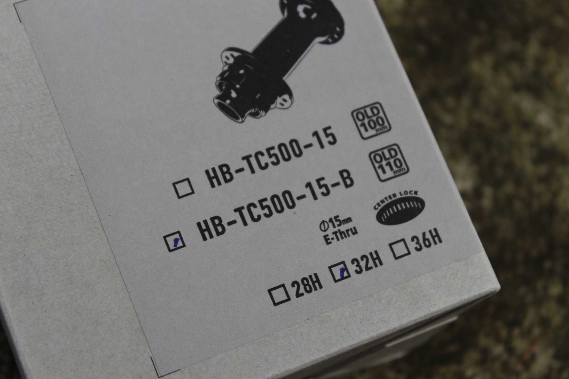 Shimano HB-TC500-15-B Boost Center-Lock butuc fata 15x110mm 32h