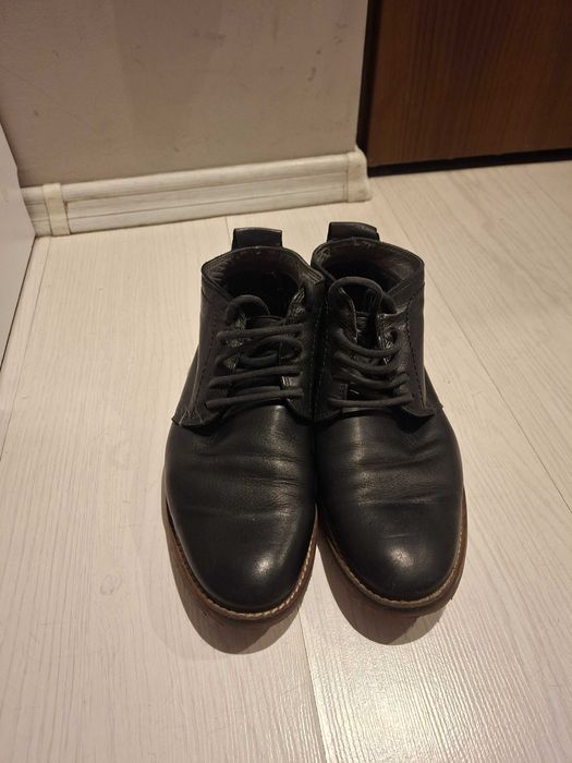 Ghete piele toamna-iarna Pull and Bear
