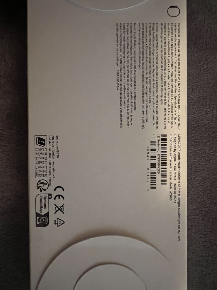 Apple Watch 9 45mm Nou-Sigilat