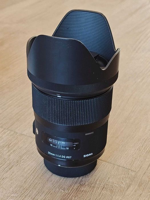 Sigma 35mm F 1.4 ART Dg HSM ,montura Nikon ,stare ca nou,ofer garantie