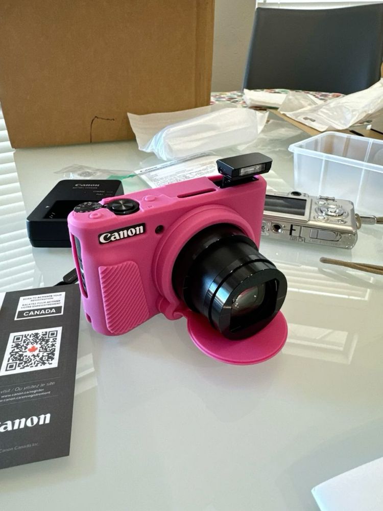Силиконовые кейсы для Canon g7x mark III