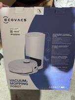 Robot aspirator ECOVACS DEEBOT T9+ cu stație de golire, 3000 Pa, Mop