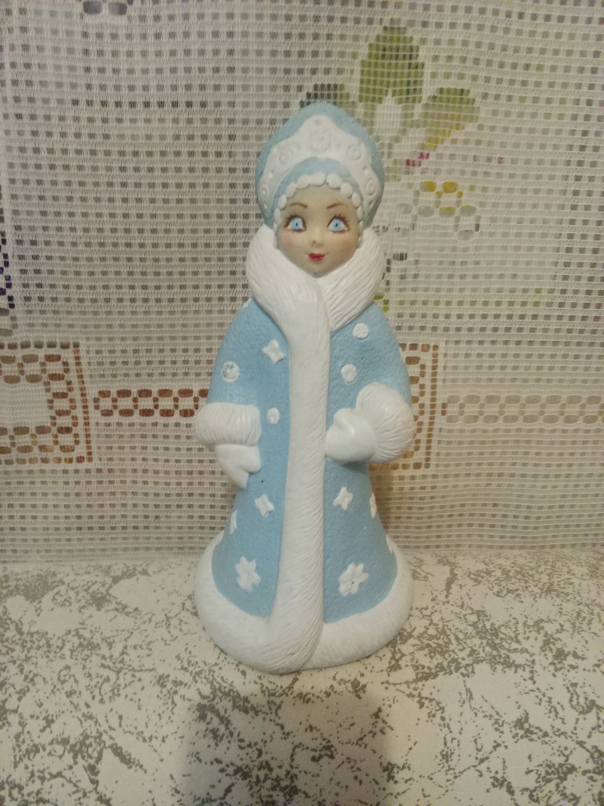 Дед мороз и снегурочка игрушки СССР